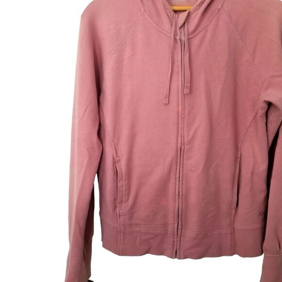 GapBody Fit Mauve Hoodie Size Medium 5 0312 - Picture 2 of 8